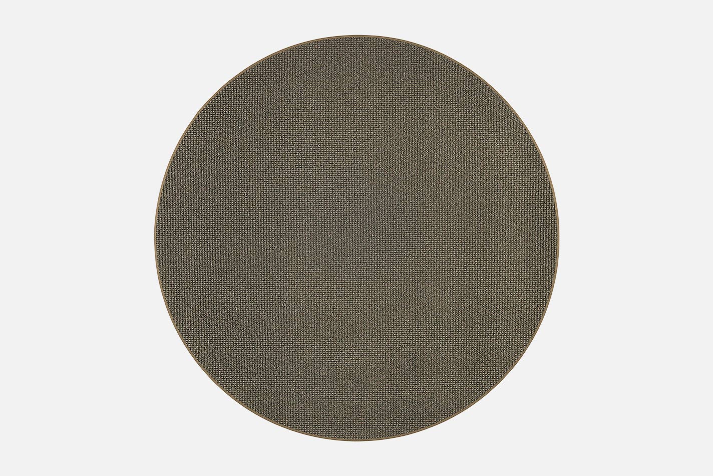 VM Carpet Tweed pyöreä tuftattu polyamidimatto, 85% polyamidi/15% polypropeeni, Ø133cm, vihreä